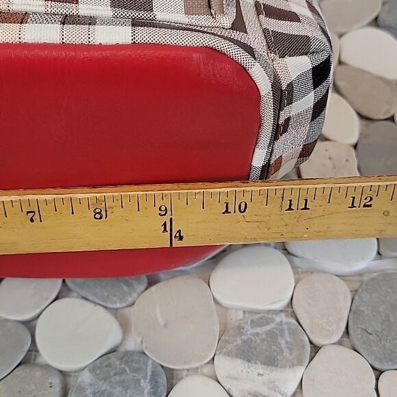 Unbranded checkered plaid backpack - Picture 7 of 13